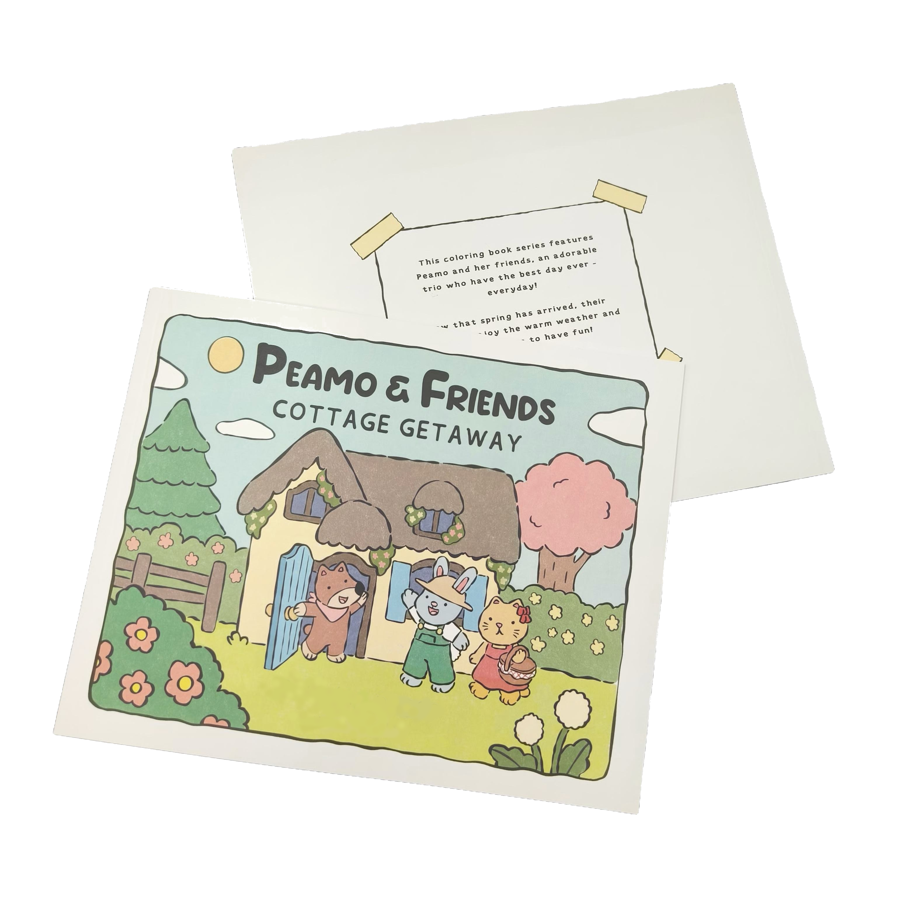 Magia coloring book preview